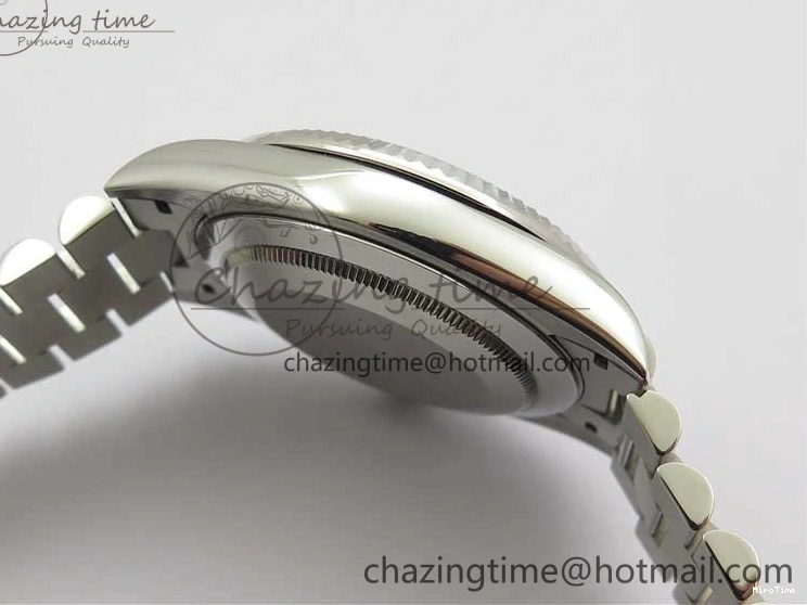 MiroTime 0421 WaterResistant Day Date 40 SS Bp Maker 1:1 Best Edition Tiffany Blue Roman Dial on SS Bracelet A 2549